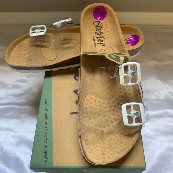biostep clear sandals